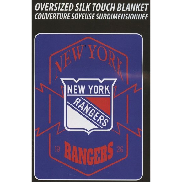Northwest Company New York Rangers 60"x80" Silk Touch Blanket/Throw - Picture 1 of 1